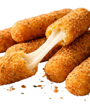 Chessy Mozzarella Sticks With Marinara Dips