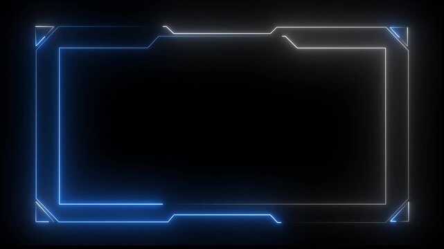 HUD display screen frames, info boxes and UI interface of future technology, modern user interface elements, hud control panel. High tech screen digital hologram window, gaming menu cyber monitoring.