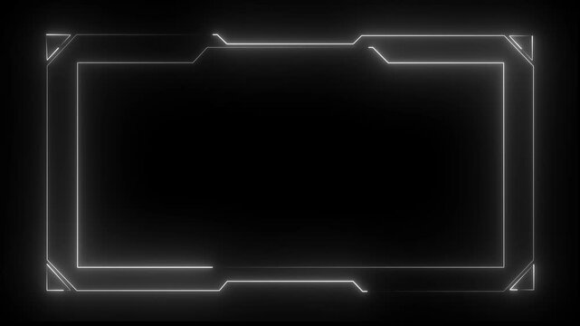 HUD display screen frames, info boxes and UI interface of future technology, modern user interface elements, hud control panel. High tech screen digital hologram window, gaming menu cyber monitoring.