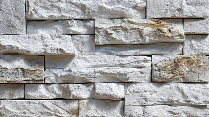 A close-up view of a detailed stone wall with textured layers and various shades and shapes. The wall's rugged surface evokes a sense of solidity and history, hinting at the passage of time