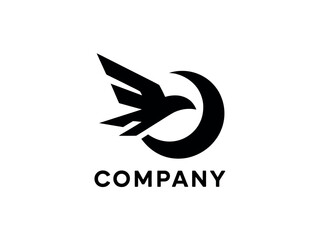 Modern Bird Logo Design for Company Brand Identity and Symbol