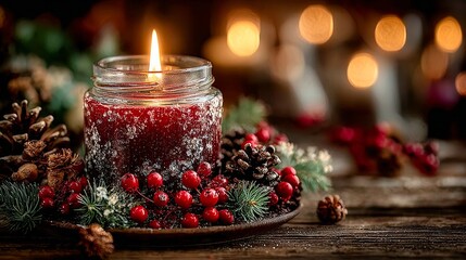 Festive Candle