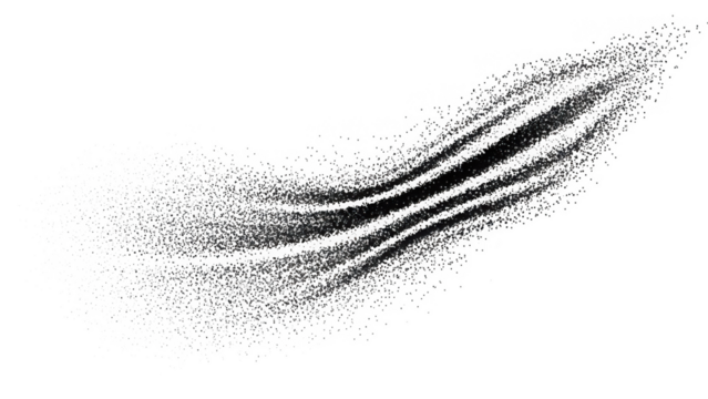 Abstract wave particle background - Powered by Adobe