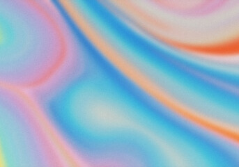Bright grainy gradient abstract background, color blending effect, aesthetic texture