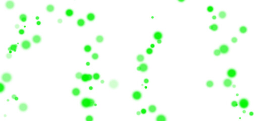 Green bokeh PNG. Soft blurred green bokeh light glow on transparent background. 