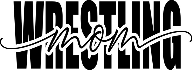 Wrestling Mom SVG, My Heart Is On That Mat Sleeve SVG, Wrestling Mom PNG SVG