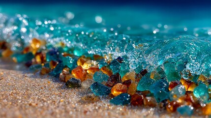 Ocean and gems