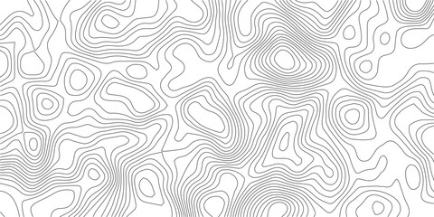 Abstract Topographic background. Geographic line map. Wavy pattern design. Paper texture imitation of a geographical map shades. Vector illustration.	