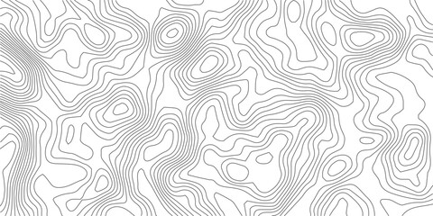 Abstract Topographic background. Geographic line map. Wavy pattern design. Paper texture imitation of a geographical map shades. Vector illustration.	