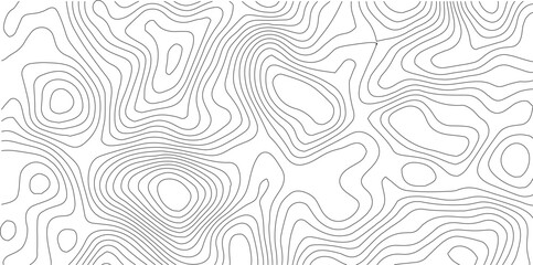 Abstract Topographic background. Geographic line map. Wavy pattern design. Paper texture imitation of a geographical map shades. Vector illustration.  © Manjur