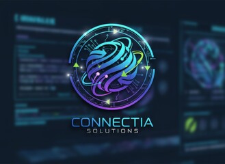 A 3d rendered illustration of a human brain and x-ray scan integrated into a global digital network connecting data across a blue virtual globe for modern business communication and tech design