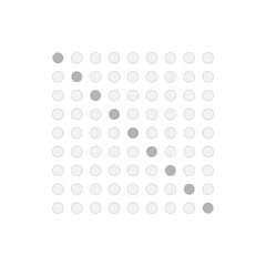 Pagination dots navigation set for slider and carousel interface