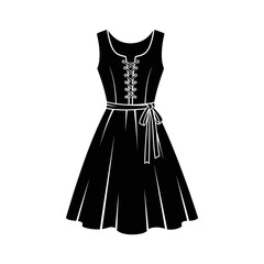 fashion dress on mannequin