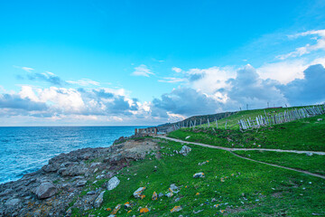 The scenic views of the İnceburun Lighthouse (Turkish: İnceburun Feneri) is an active lighthouse on the Black Sea coast, which was constructed in 1863 on İnceburun, on the cliffs of the northernmost p
