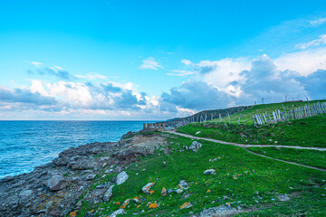 The scenic views of the İnceburun Lighthouse (Turkish: İnceburun Feneri) is an active lighthouse on the Black Sea coast, which was constructed in 1863 on İnceburun, on the cliffs of the northernmost p