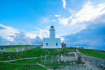 The scenic views of the İnceburun Lighthouse (Turkish: İnceburun Feneri) is an active lighthouse on the Black Sea coast, which was constructed in 1863 on İnceburun, on the cliffs of the northernmost p
