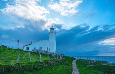 The scenic views of the İnceburun Lighthouse (Turkish: İnceburun Feneri) is an active lighthouse on the Black Sea coast, which was constructed in 1863 on İnceburun, on the cliffs of the northernmost p