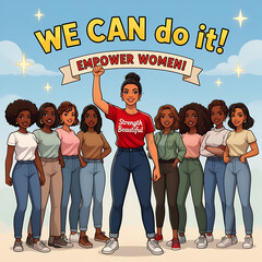 Feminism Stock Illustration