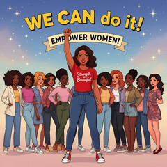 Feminism Stock Illustration