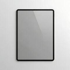 Modern Tablet Computer Mockup on Transparent Background