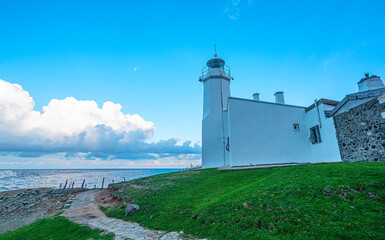 The scenic views of the İnceburun Lighthouse (Turkish: İnceburun Feneri) is an active lighthouse on the Black Sea coast, which was constructed in 1863 on İnceburun, on the cliffs of the northernmost p