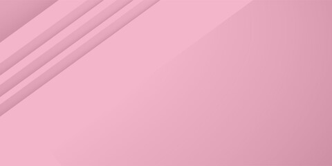 Abstract composition featuring overlapping geometric shapes in varying shades of pink, creating a layered effect with subtle gradients and soft shadows.vector.eps.10
