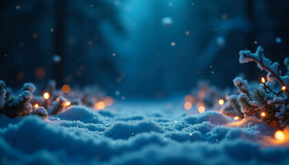 Fototapeta premium Colorful lights shining on a decorative garland during a festive celebration
