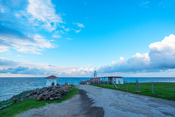 The scenic views of the İnceburun Lighthouse (Turkish: İnceburun Feneri) is an active lighthouse on the Black Sea coast, which was constructed in 1863 on İnceburun, on the cliffs of the northernmost p