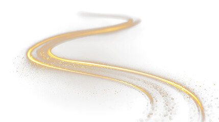 Brilliant wave of luxury light, twirling shine, glowing fantasy background, golden flickering dust, bright fire effect, black sparkle trail, curved magic