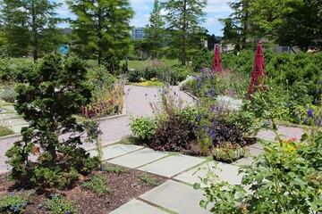 Washington DC, capital city of the United States. US Botanic Garden.