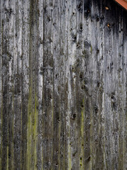 Obraz premium Verwittertes Holz einer Bretterwand