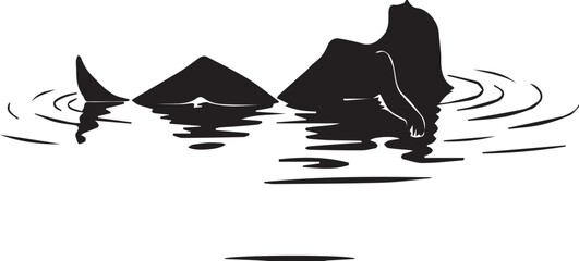  Silhouette Walnut single healthy vegetarian seed illustration Vector Illustrator