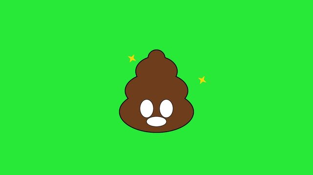 Waste Pile Icon Animation for Environmental Pollution Awareness