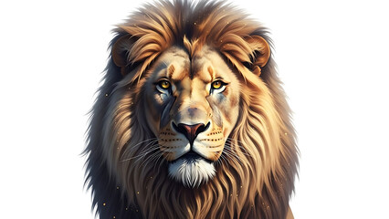 Fototapeta premium neon lion, fierce lion, prosperity, abundance, success, strength, power, courage, wealth, financial growth, leadership, motivation, inspirational message, surreal art, vibrant colors, generation IA