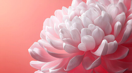 Close up of a pink dahlia flower