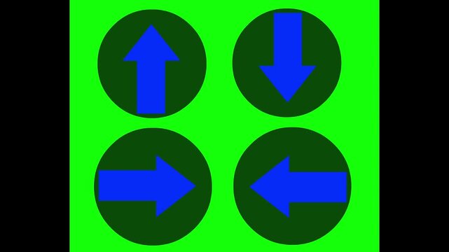 left_right_up_right Arrows