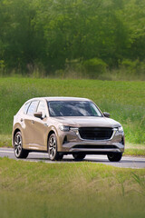 Japanese crossover car combining performance and comfort