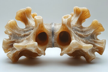 A pair of human bones.