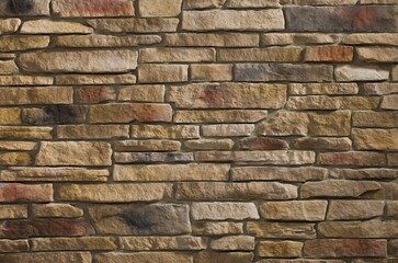 Obraz premium background texture of masonry decorative stones