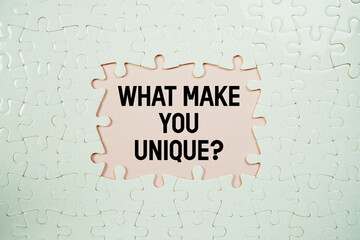 Jigsaw puzzle with a missing piece with 