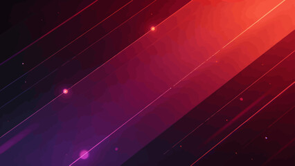 Abstract gradient lines and glowing dots © k8m