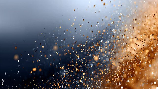 Abstrakter Partikel- und Bokeh-Hintergrund in sanften Farben