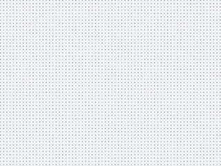 Seamless subtle light dotted grid pattern vector background texture
