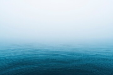 Obraz premium Peaceful blue abstract background with haze