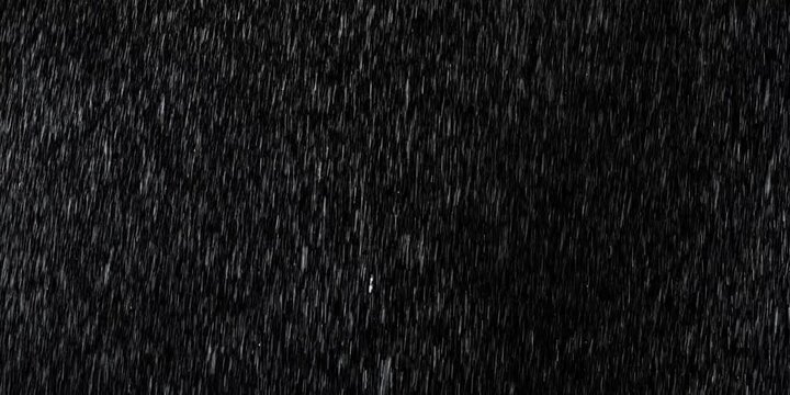 heavy rain looping over black background. Isolated Rain Loop on Black and green screen