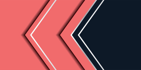 Geometric Shapes with Pink and Navy Blue.