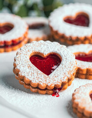 heart shaped cookies
