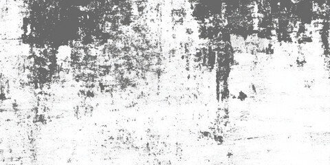 Abstract grunge Texture Background, white cement or stone old texture as a retro pattern wall plaster and scratches, Vector Illustration. Black isolated on white, Rust and dirt overlay black and white
