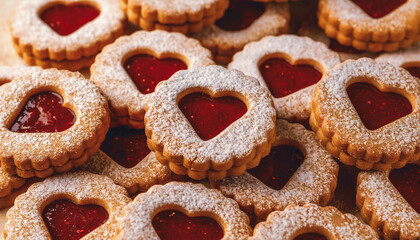 Linzer cookies	
