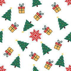 seamless christmas pattern
